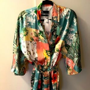 Zara Kimono NWT-size L